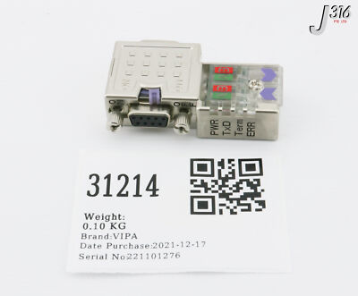 31214 VIPA BUS CONNECTOR (NEW) 972-0DP10