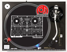 Technics Airmix - DJ slipmat for LP turntable record player 