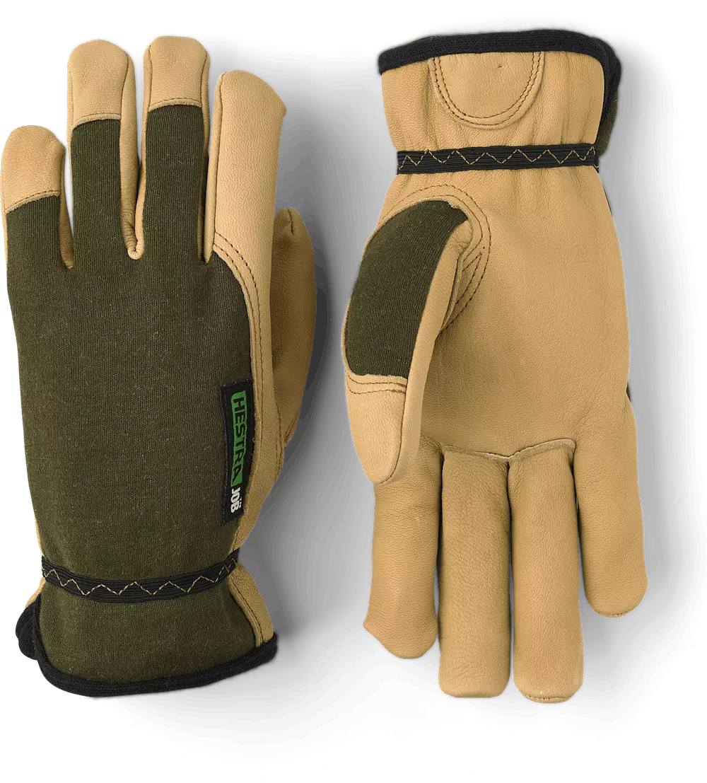 NEW Hestra Job 73760 Kobolt FR Flame Resistant goatskin Welding Work Gloves