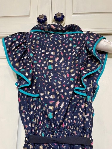 GB Gianni Bini Womens Juniors Small Dark Blue/Turquoise - Picture 5 of 10