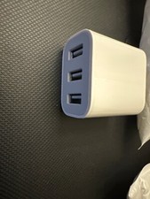 3-Port USB Wall Charger with 2.4A/5V Output Fast Charging Power Adapter