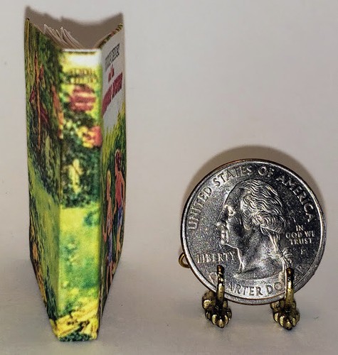 1:6 SCALE MINIATURE BOOK GATEHOUSE MYSTERY TRIXIE BELDEN PLAYSCALE - Picture 2 of 8