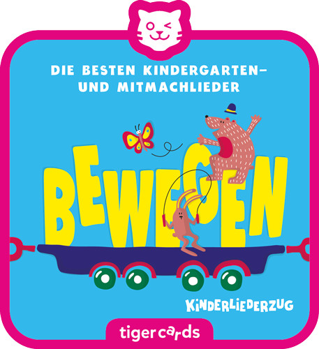Thumbnail - Tigermedia Tigercard Kinderliederzug (2) Bewegen