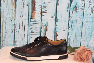 Cole Haan Black Leather Lace Up Driving Moc Toe Sneakers Men Size 10 Cole Haan Moccasin Black Casual Shoes for Men for sale | eBay main image 4