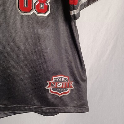 NYC Dirty South Football Atlanta Throwback Jersey Mens 2XL Black