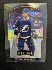 20-21 UD Allure Hockey Black Rainbow Parallel 44 Nikita Kucherov