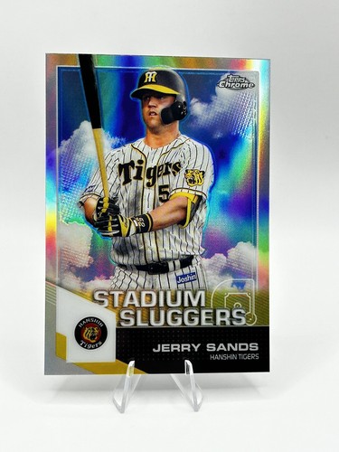 2021 Topps Chrome Jerry Sands Stadium Sluggers Refractor #SL-10 NPB