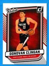 2024-25 Panini Donruss Basketball The Rookies Donovan Clingan #5 Trail Blazers