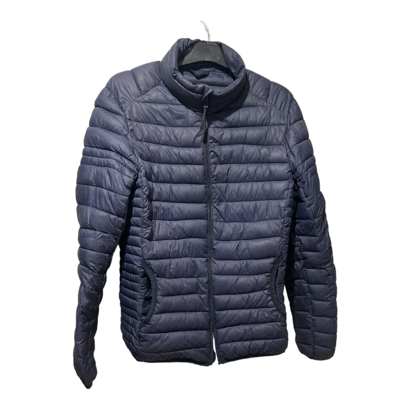 Pull&Bear Women's Ladies Navy Quilted Packable Jacket Size Medium