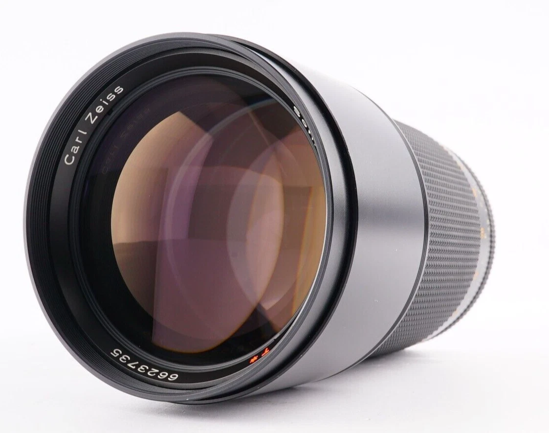 NEAR MINT Contax Carl Zeiss Sonnar T* 180mm f/2.8 MMJ MF CY Mount From Japan