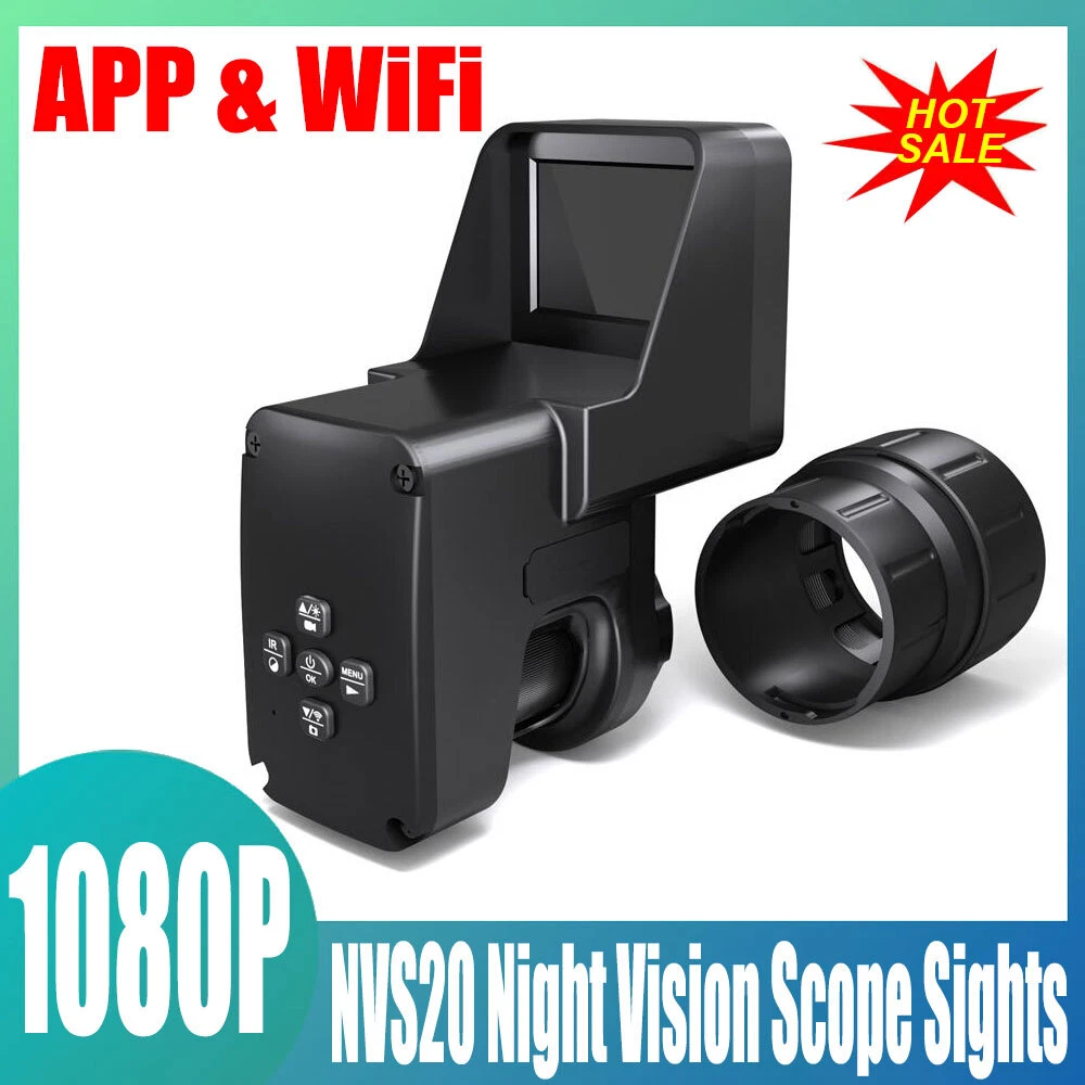 NVS20 Digital Scope Sights Infrared Camera Night Range 200m 850nm