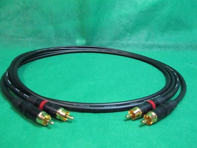 Câble Audio RCA Mâle/Mâle Noir 1m – Shinpy Black Star Serie 2 (Occasion)