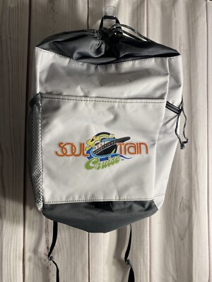 Soul Train Cruise Canvas Cinch Backpack black-canvas-drawstring-  main image 4