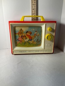 Fisher Price musical tv vintage works