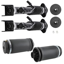 Rear 2x  Shock Absorber + 2X Air Sping Bag For Mercedes ML250 ML320 ML350 W/ ADS