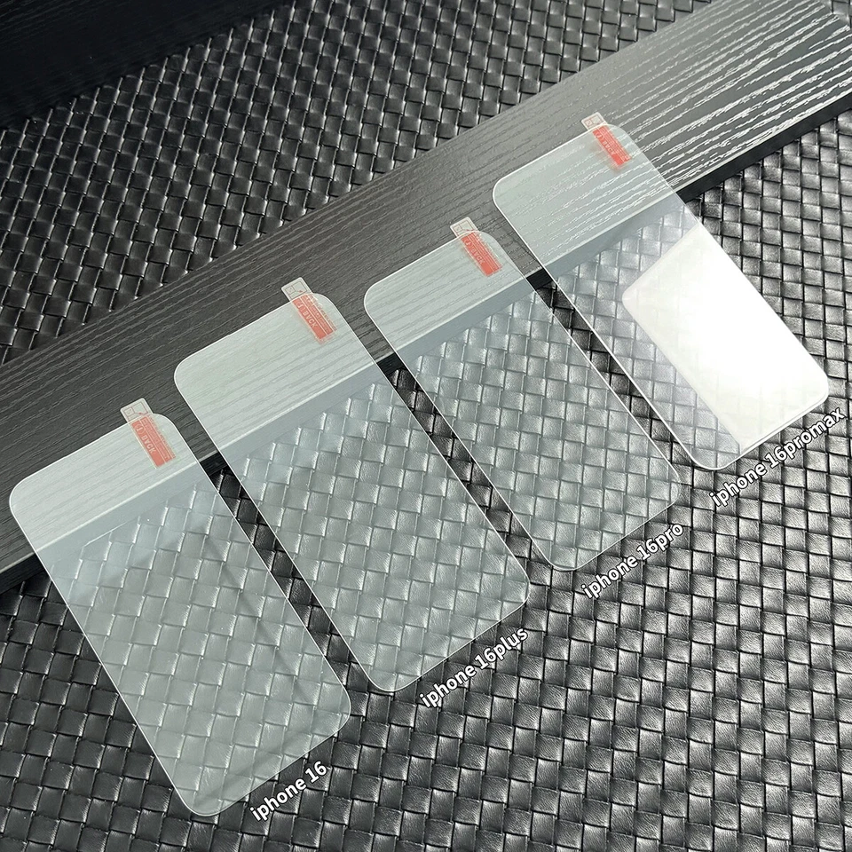 Lote a granel 100X Protector de pantalla de vidrio templado para iPhone 17 16 15 14 13 Pro Max Foto 2 de 4