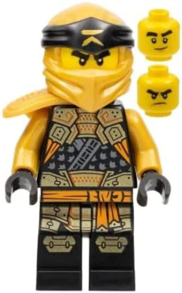 LEGO Ninjago: Cole Crystalized Minifigure with Dual Gold Weapons 892295 - Image 2 of 4