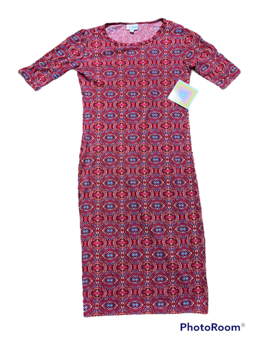Robe Femme House Of Deréon - Manches Courtes, Multicolore, Taille L, Neuf Avec étiquettes