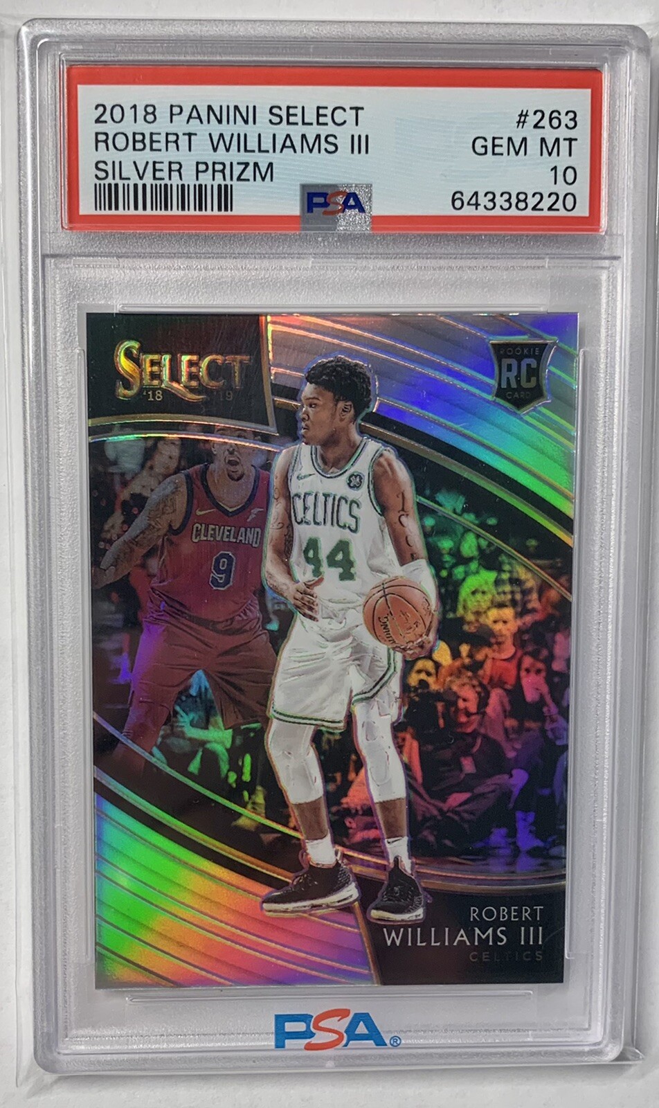 2018-19 Panini Select Robert Williams III RC Courtside Silver Prizm PSA 10