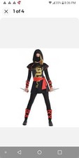 Ninja Costume Junior Large Halloween Costume
