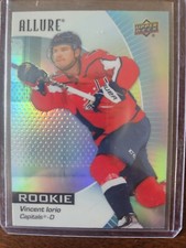 Vincent Iorio 2023-24 Allure Base Rookie #134 Washington Capitals