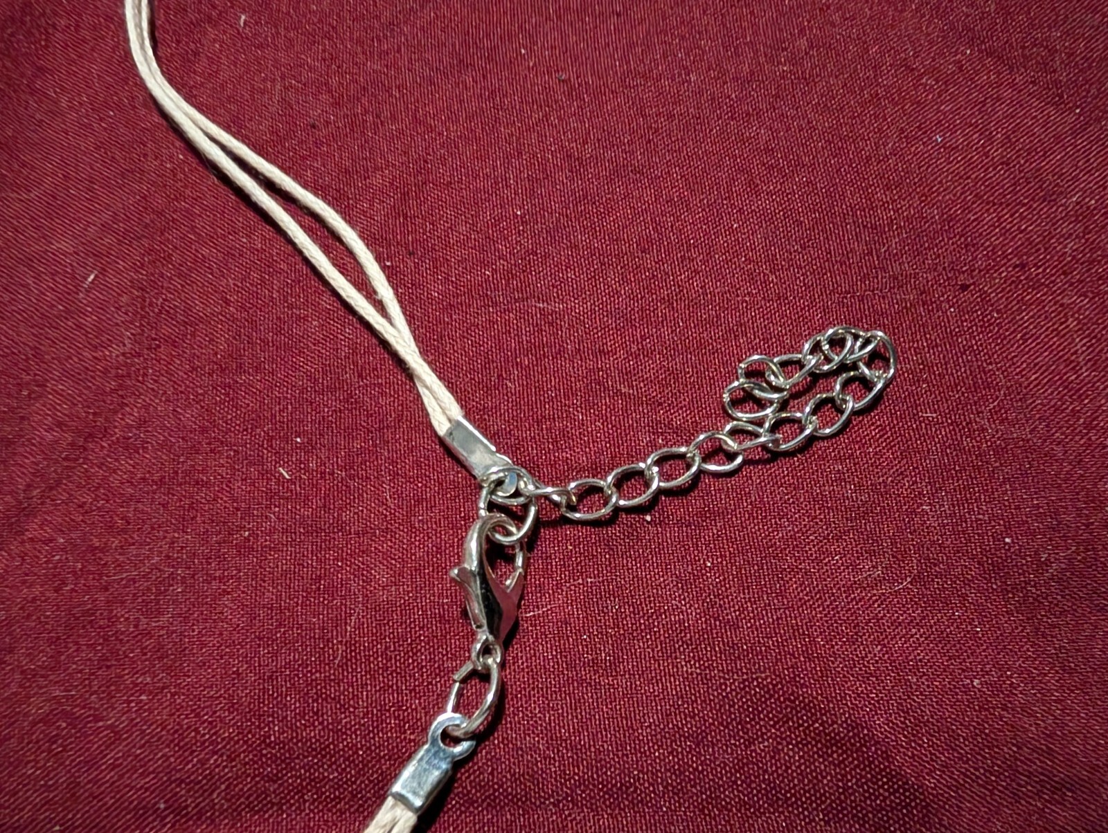 Statement Long  White Leather & Shell - image 4