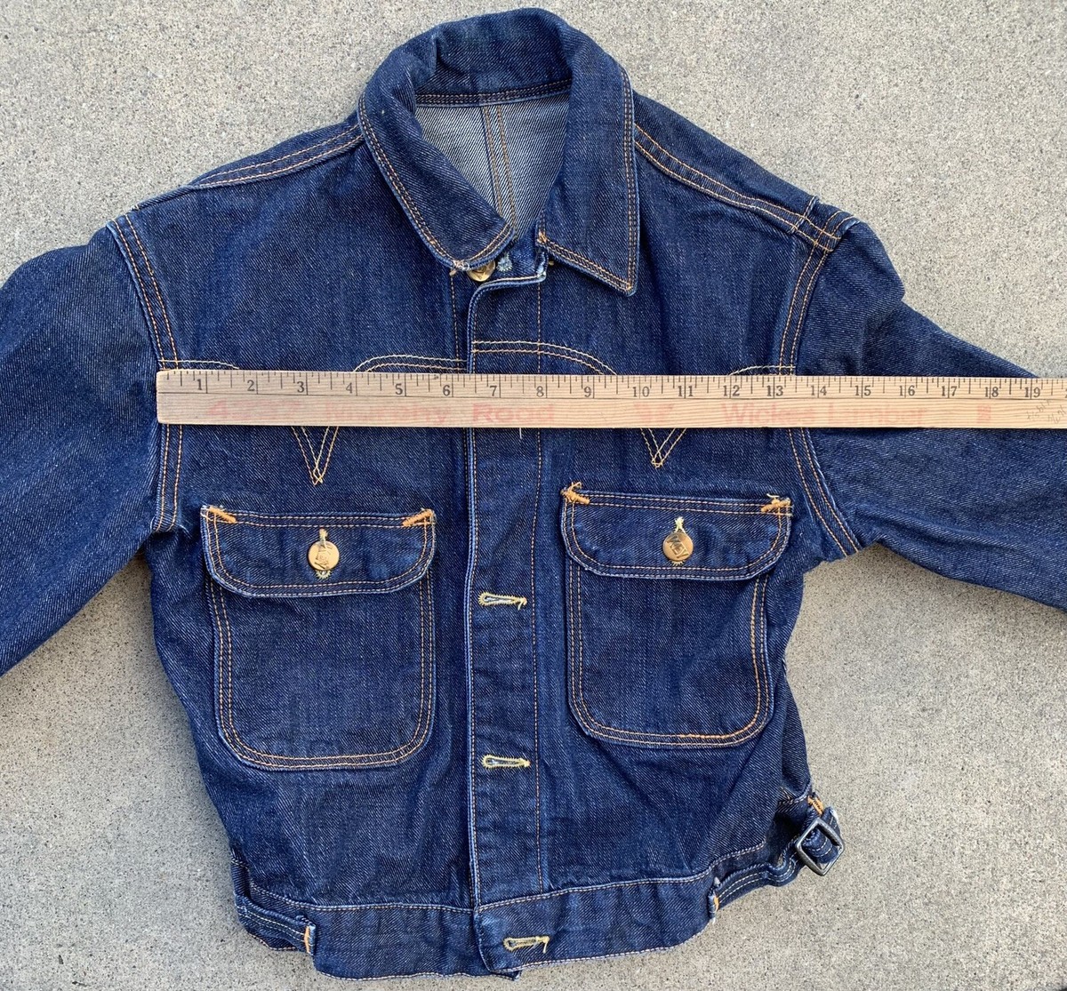 【50’S Vintage・CIRCLE RANCH】DENIM JACKET LEVI'S 70550 Easy Rider Jacket Medium M 00's Vintage 2003