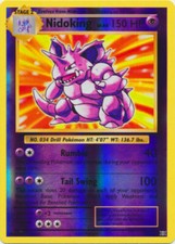 Pokemon XY Evolutions Reverse Holo nidoking 45/108 Pack Fresh | 1 card 