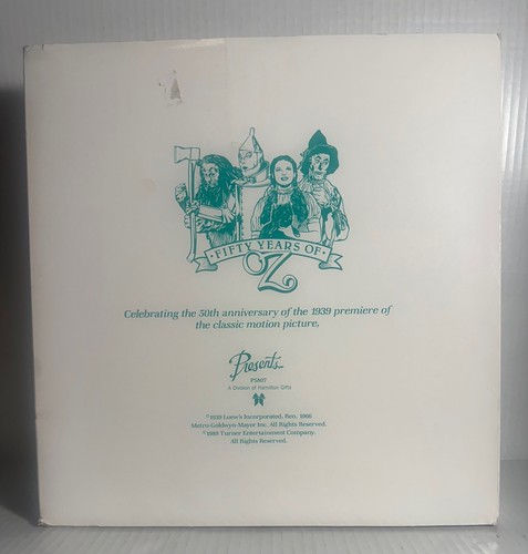 The Wizard of Oz Somewhere over the Rainbow 50 Years of OZ Commemorative Plate-G - Picture 4 of 20
