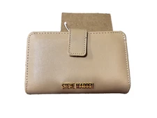 [New with Tag] Steve Madden BRUBI Camel | Zip Around & Button | Beige Color