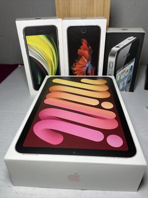 iPhone And iPad Empty Boxes