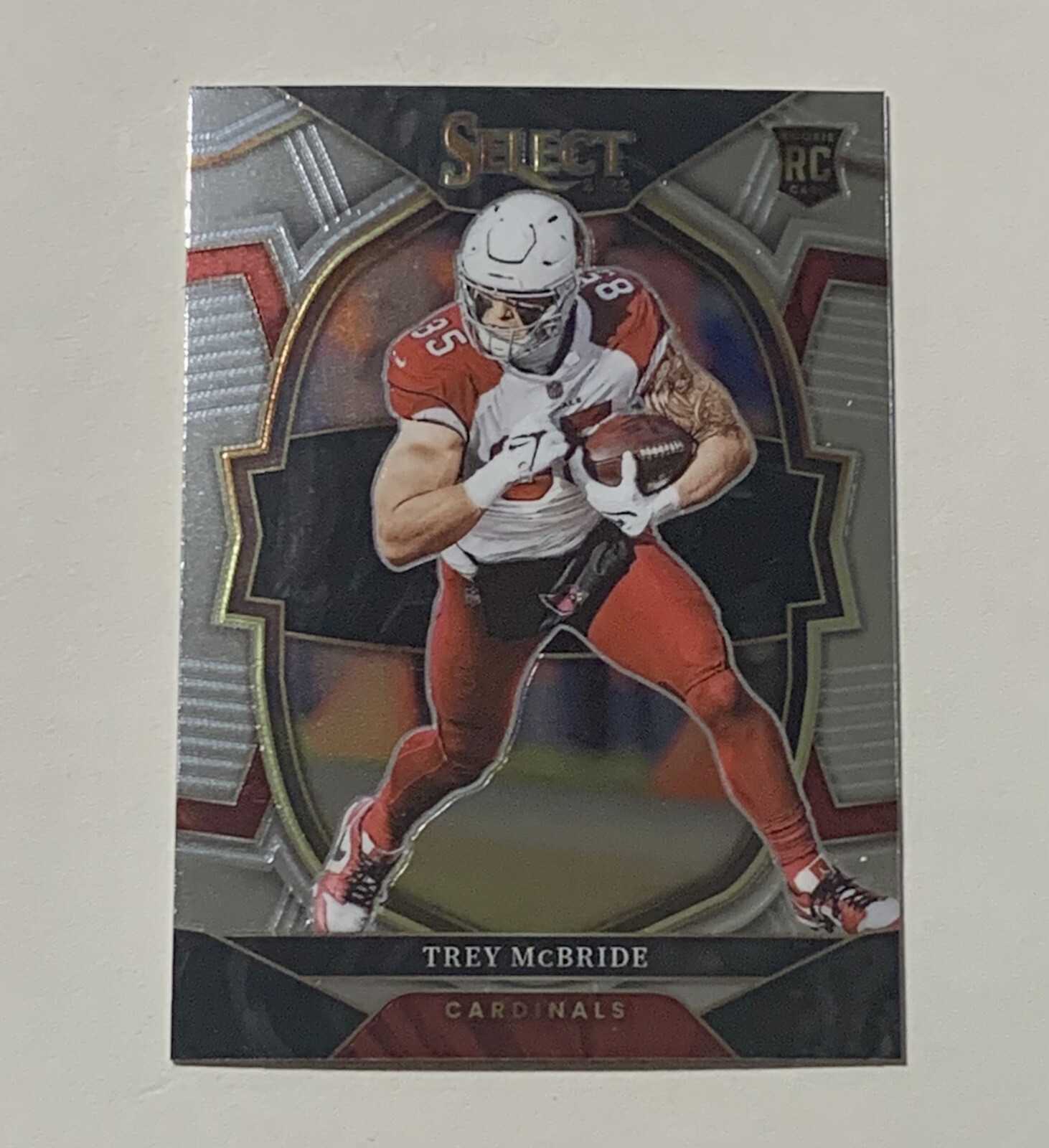2022 Panini Select Trey McBride Concourse RC #11 Arizona Cardinals