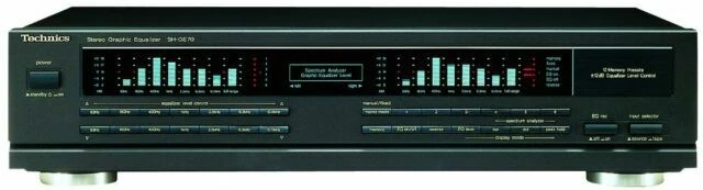 Technics Home Audio Equalisers