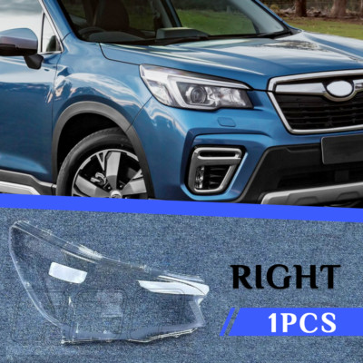 For Subaru Forester 2019-21 Right Side Headlight Headlamp Cover Lens Glass Shell