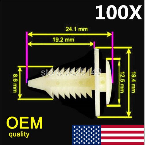 Dodge Ram Pickup Door Panel Clips Fasteners 6503709 For Chrysler In - Foto 7