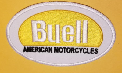 Buell Motorcycle Embroidered Patch approx 2.5x4''