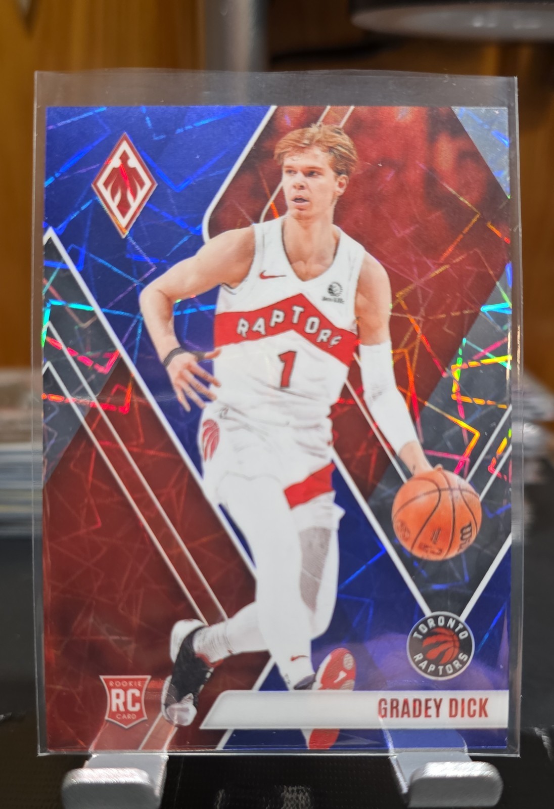 2023-24 Panini Phoenix - Rookies Gradey Dick #282 Blue Lazer Phoenix /275 (RC)