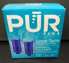 PUR PLUS 2 Pack Replacement Water Filter Mineral Clear Faucet RF - 9999 Pair NEW