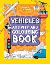 Vehicles Activity and Colouring Boo..., National Geogra
