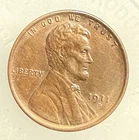 1911-D Lincoln Wheat Cent, MS+.  (12787) This coin is slightly darker than the