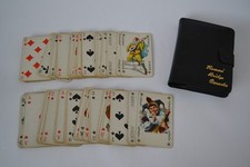 DDR Kartenspiel Romme Bridge Canasta im Lederetui