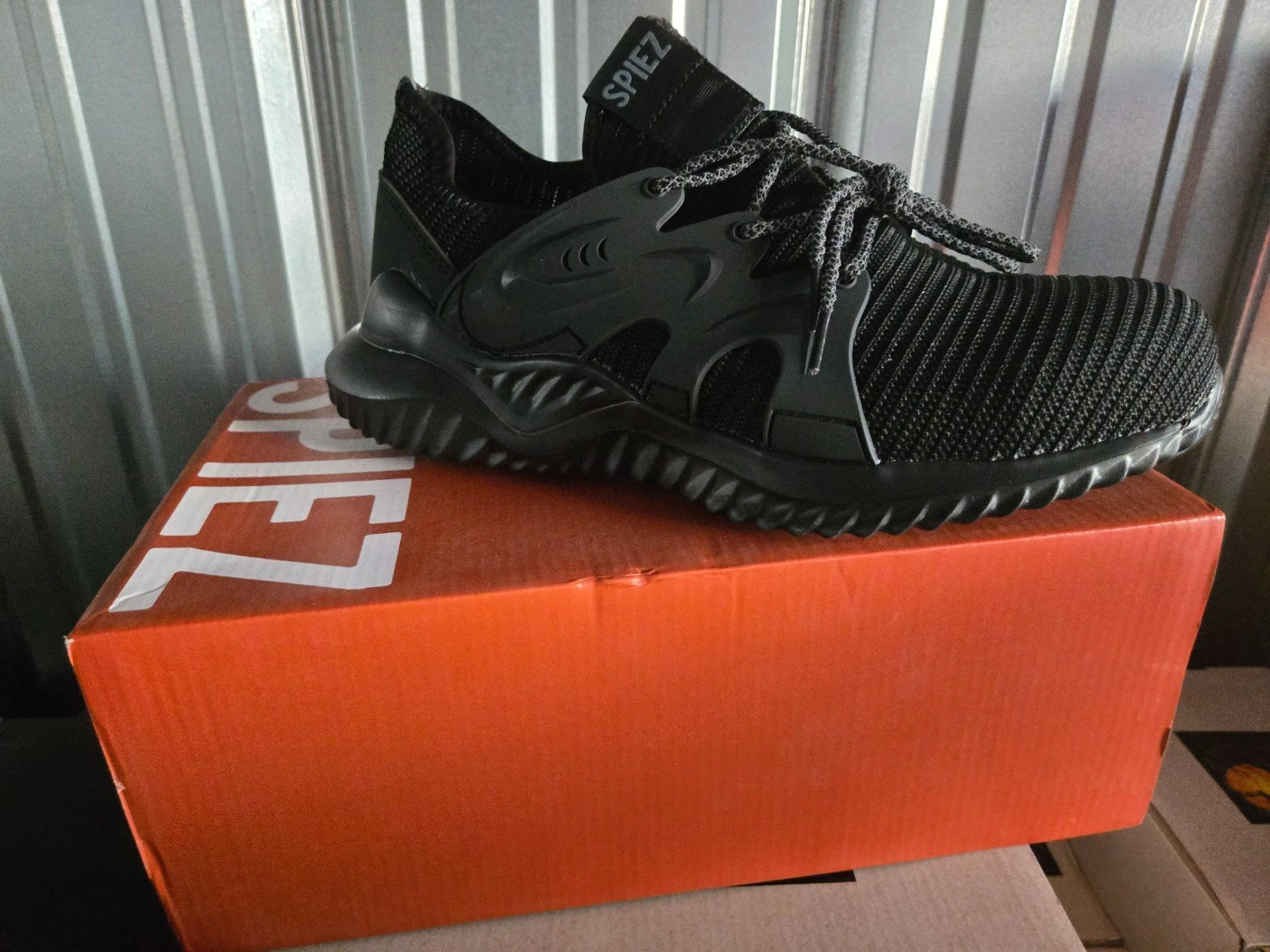 Mens Safety Shoes Steel Toe Lightweight Reflective Laces Shoes Puncture SPIEZ
Opens in a new window 