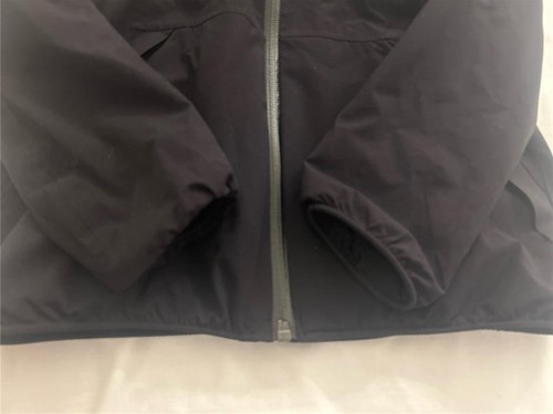 Ivivva by Lululemon Girls Full Zip Jacket Size 6 Hooded Coat Black Light Weight - Picture 8 of 10