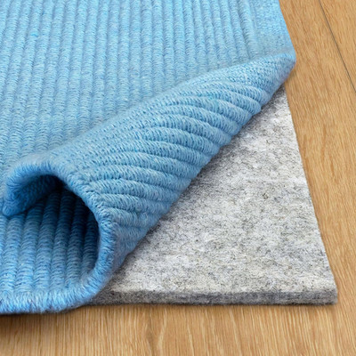 - Basics - 8'X10' - 1/4'' Thick - 100% Felt - Protective Cushioning Rug Pad - Saf