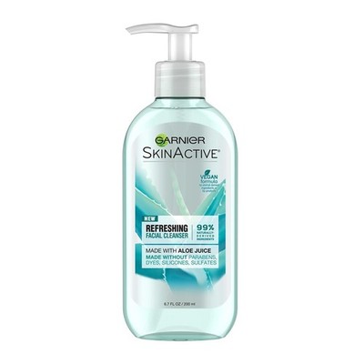 Garnier SkinActive Refreshing Facial Cleanser with Aloe Juice 6.7 fl oz (200 ml)