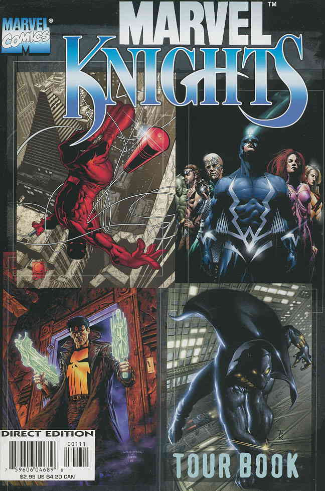 Marvel Knights Tour Book 1 VG Low Grade Daredevil Black Panther Includes Wolverine  