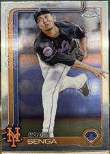 2025 Topps Chrome Logofractor Edition - Kodai Senga, Kodai Senga #246