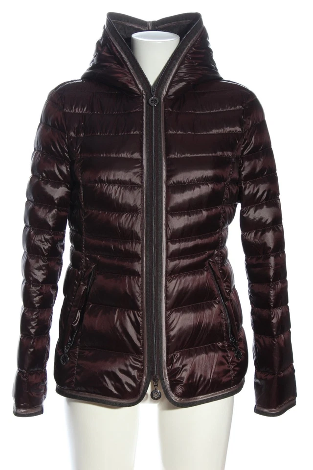 GIL BRET Chaqueta de plumón Mujeres Chaqueta Talla EU 36 rojo amarronado - Imagen 3 de 4