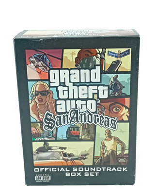 Grand Theft Auto San Andreas 8 CD Box Set Original Soundtrack Collection