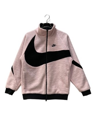 NIKE Reversible boa jacket Size: M Pink HO190409EAG Men